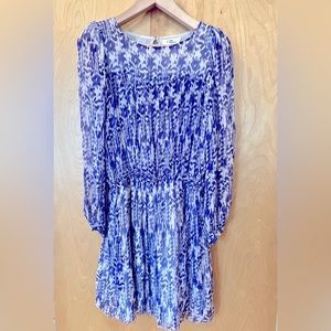 Isabel Marant Etoile silk dress, long sleeve, above knee, size 2